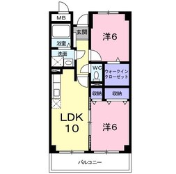 グレイス大久保の物件間取画像